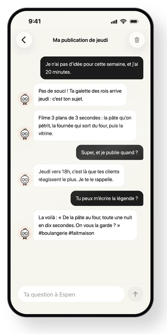 Une conversation avec Espen dans Mon Dircom